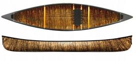 Žvejybinė kanoja CANADIAN KANU ADIRONDACK LITE ESQUIF vienam asmeniui