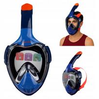 Pilno veido nardymo kaukė su Captain Mike L/XL TUBE