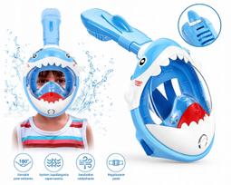 Pilno veido nardymo kaukė Shark