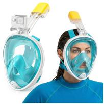 Vaikiška pilno veido nardymo kaukė snorkeliavimui S/M