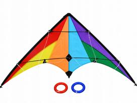 Akrobatinis aitvaras STUNT KITE 120 cm
