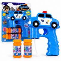 Automatinis muilo burbulų pistoletas Police su 2 papildymais