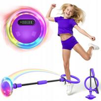 Vaikiškas Hula Hoop LED šokliukas