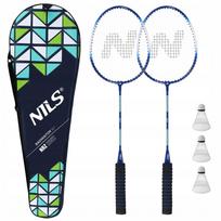 Badmintono raketės ir smiginis su dėklu pradedantiesiems