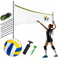 Tinklas ir rėmas tinkliniui ir badmintonui 570 cm