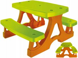 Vaikiškas sodo stalas su suoliukais Mochtoys