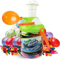 Vandens balionėliai WATER BOMBS XXL su pompa ir sifonu
