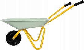 Vaikiška metalinė daržininko karutis small foot, mėtų spalvos