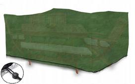 Lauko baldų užvalkalų komplektas GREEN, atsparus vandeniui, stalui 350x250x75
