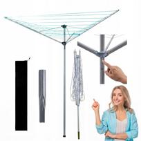 Drabužių džiovykla PROMIS SWIVEL 182 cm su tvirtinimu ir uždangalu
