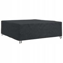 Lauko baldų uždangalas juodas 235 x 235 x 70 cm 210D