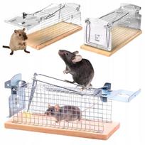 Pelių ir žiurkių gaudyklė LIVETRAP PAW, metalinė