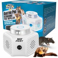 Ultragarsinis kenkėjų atbaidymo prietaisas NO PEST QUATTRO PRO