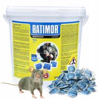 Nuodai žiurkėms ir pelėms RATIMOR BRODIFAKUM, pasta, 3 kg
