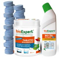 Bakterijos septikui bioExpert, 24 tabletės + gelis, 2 metams