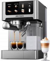 Espresso kavos aparatas FLASK 20 bar su automatiniu pieno plakikliu