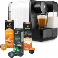 Kavos aparatas Tchibo CAFISSIMO MILK 1350W 1,2L baltas + 30 kapsulių