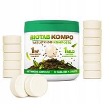 Komposto aktyvatorius BioTab KOMPO tabletės 14 m³