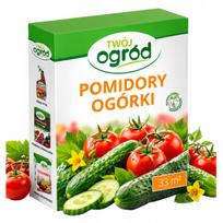 Trąšos pomidorams ir agurkams 1 kg, granuliuotos, be chloridų