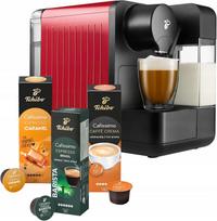 Kapsulių kavos aparatas Tchibo CAFISSIMO MILK 1350W 1,2L raudonas su 30 kapsulių