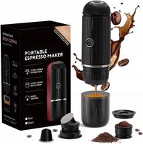 Belaidė nešiojama pusiau automatinė espresso kavos virimo mašina