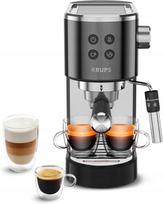 Kavos aparatas 15 bar su garų antgaliu, 3 filtrų rinkinys KRUPS XP444G
