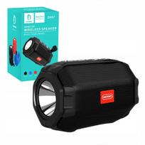 Belaidė nešiojama Bluetooth kolonėlė su FM radiju, USB, AUX ir žibintuvėliu