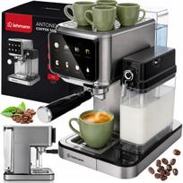 Espresso kavos aparatas su pieno kolba ir kapsulėmis