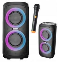Bluetooth kolonėlė OPTICUM X11 40W, su karaoke, RGB LED, mikrofonu, įkraunama