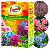 Rudens trąšos mėlynėms, azalijoms, rūgščiamėgiams augalams Florovit 1 kg