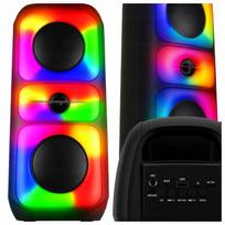 Nešiojama Bluetooth kolonėlė 1000W su FM radiju ir karaoke