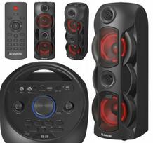 Nešiojama Bluetooth kolonėlė 70W su nuotolinio valdymo pultu, LED pašvietimu, TWS