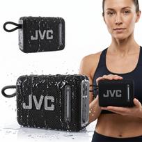 Bluetooth kolonėlė JVC XS-E114B, FM radijas, atspari vandeniui IPX6, TWS, 12h, USB-C