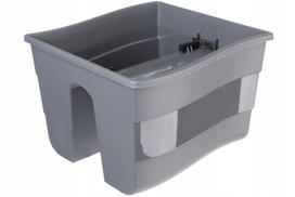 Balkoninis vazonas FLOWER POT, 29,5x28x19,5 cm, tvirtinamas ant turėklų