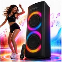Bluetooth kolonėlė SVEN PS-710 100W, RGB, karaoke, belaidė, FM radijas