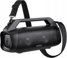 Nešiojama kolonėlė Anker Soundcore Motion Boom Plus juoda 80 su dirželiu