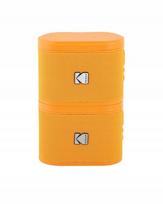 Bluetooth stereo kolonėlės Kodak SoundBrix Dual Orange, 2 vnt., 50 m, USB-C