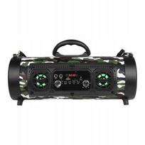 Belaidis Bluetooth garsiakalbis DH-M17 su FM radiju, USB, TF, LED, maskuojamos spalvos