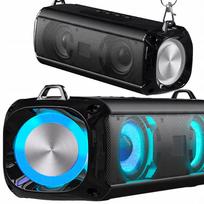 Nešiojama Bluetooth kolonėlė su LED, radiju ir USB