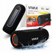 Bluetooth kolonėlė 10W TWS LED IPX5 su mikrofonu VIVAX BS-110