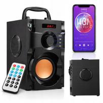 Nešiojama Bluetooth kolonėlė su FM radiju, USB ir nuotolinio valdymo pultu