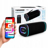 Nešiojama Bluetooth 5.3 kolonėlė su FM, RGB, TWS radiju, 10W, iki 8 val. grojimo