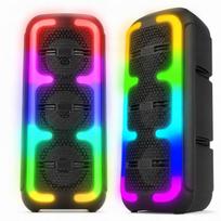 Belaidė kolonėlė 1200W, Bluetooth, FM radijas, USB, SD, LED