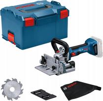 Frezeris Bosch GFF 18V-22 Ø 105 mm L-BOXX su priedais be akumuliatoriaus