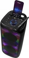 Bevielė Bluetooth kolonėlė su karaoke mikrofonu, LED apšvietimu, 100 W, Intempo