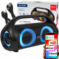 Nešiojama belaidė Bluetooth kolonėlė, IPX5, FM radijas, USB, RGB