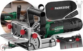 Lamelių frezavimo staklės PARKSIDE PFDF 900 C3, 900 W su priedais