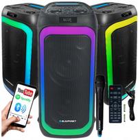 Garso kolonėlė Blaupunkt PartyBox PB06AC, karaoke, LED, nuotolinis valdymas, AUX, USB, BT, FM