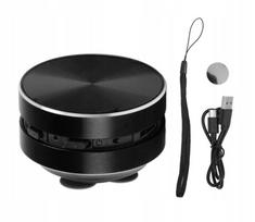 Bluetooth kaulų laidumo ausinės su siurbtuku, juodos