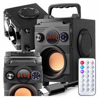 Belaidė Bluetooth kolonėlė 800W su FM, USB, SD